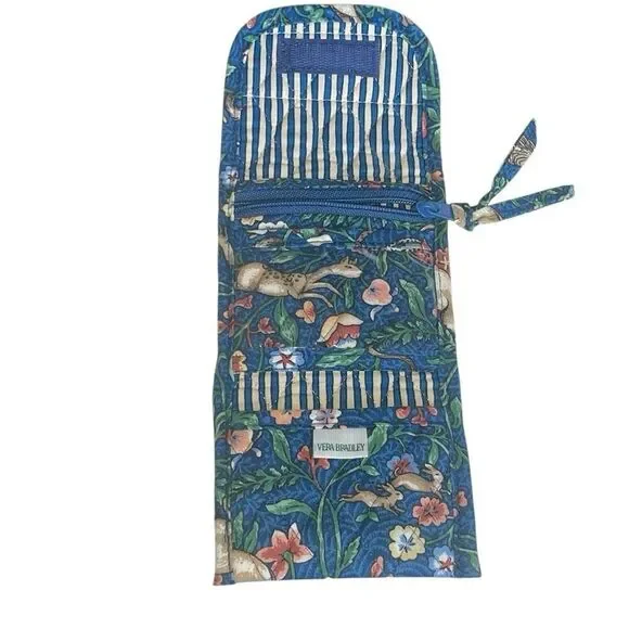 Vera Bradley RARE Animal Kingdom RETIRED Print Bi-Fold Wallet - Picture 4 of 10